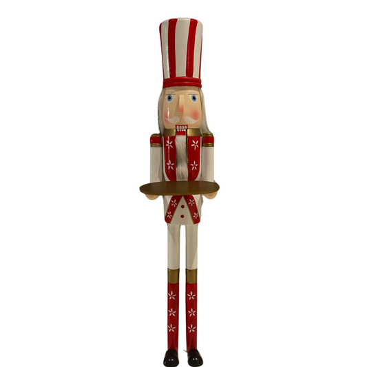 Red & White Giant Nutcracker