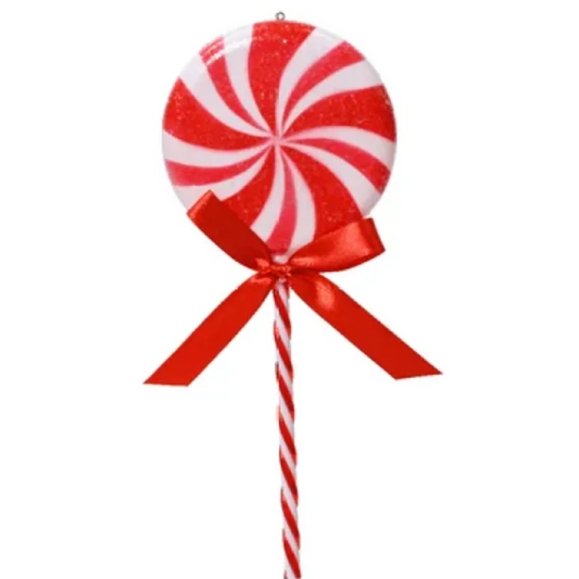 Red & White Xmas Lollipop (25 cm)