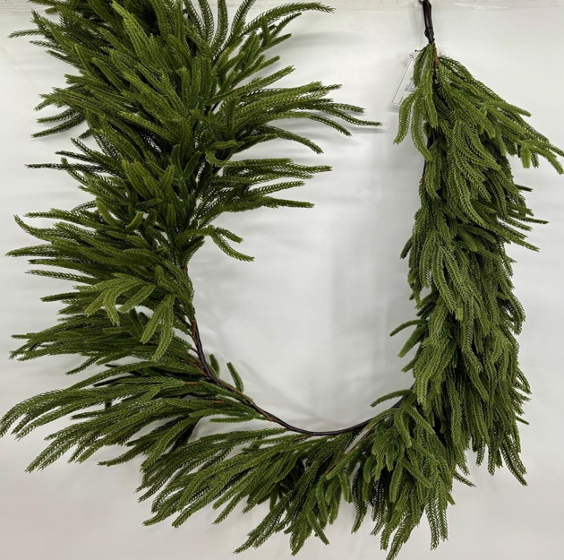Fir Soft Leaf Garland 6ft