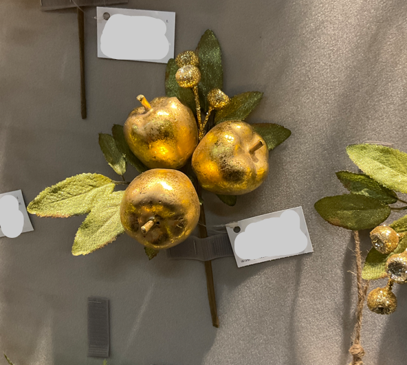 Apple Foliage Pick 23Cm Party Perfetto