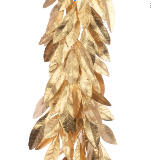 Metallic Laurel Leaf Garland 1.8 Mtr. Party Perfetto