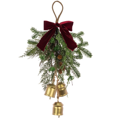 Belmesthorpe Hanger Bow & Bells 60Cm Party Perfetto
