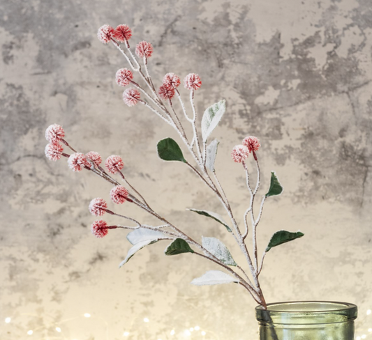 Snowy Echinop Spray 68Cm Party Perfetto