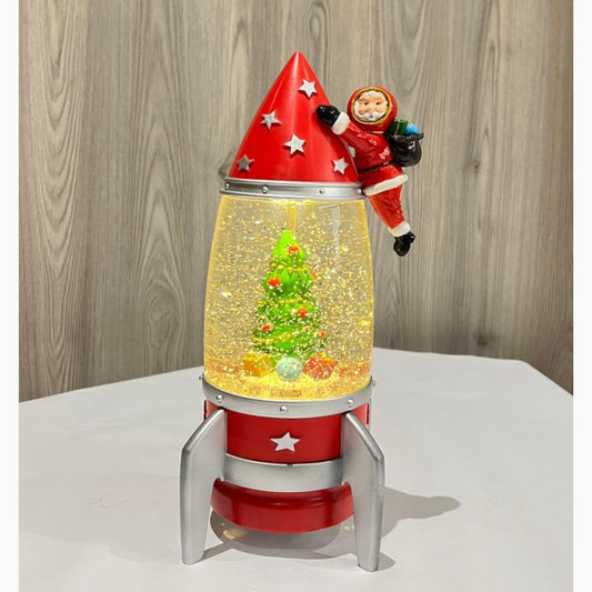 Santa With Rocket With Music Only 1 Available Party Perfetto