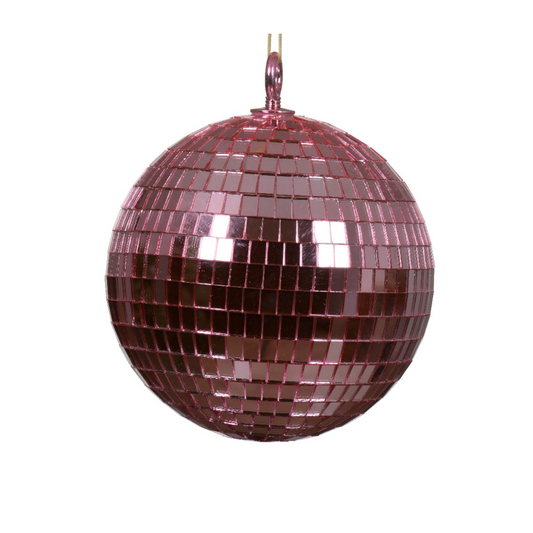 Pink Mirror Bauble