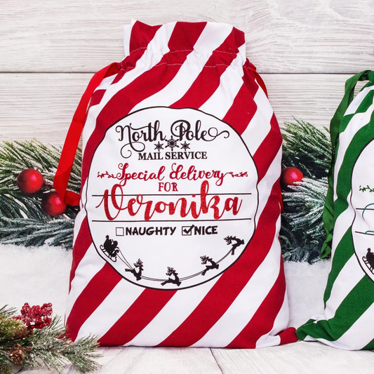 Christmas North pole Express Santa Sack