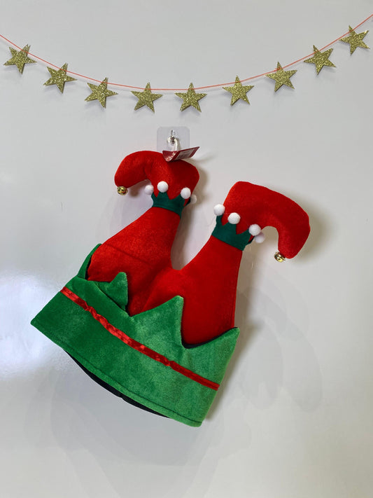 Elf Legs Christmas Hat