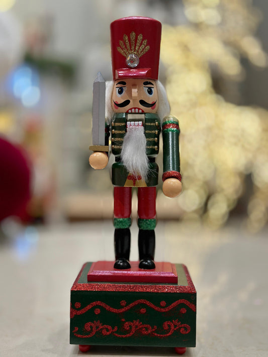 Wind Up Standing Nutcracker