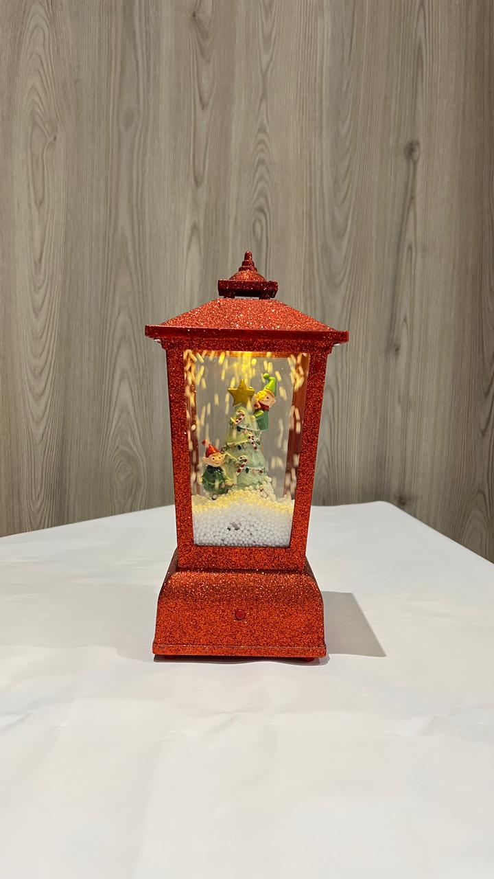 Christmas Glitter Lantern With Music Only 1 Available Party Perfetto