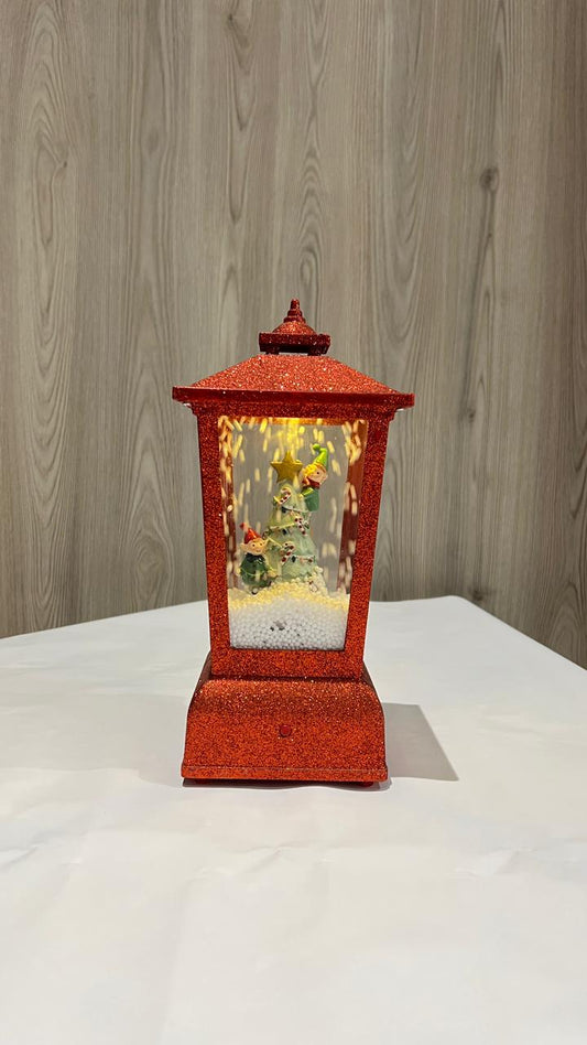 Christmas Glitter Lantern With Music Only 1 Available Party Perfetto