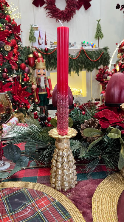 Golden Candle Holder Party Perfetto
