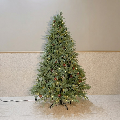 PE+PVC Mixed Tree With Pinecone PartyPerfetto