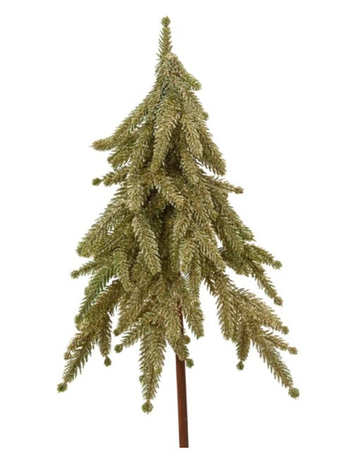 Mini tree gold glitter  H.50cm Party Perfetto