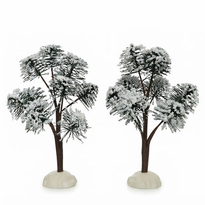 Tree With Snow 2 Design Opt. Pack of 2 PartyPerfetto