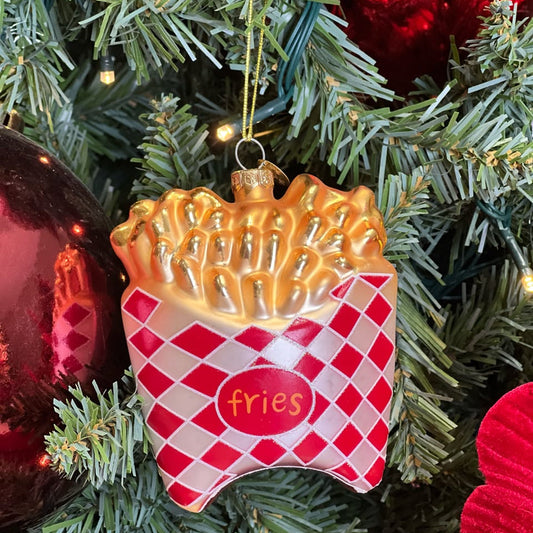 Hanging Shiny & Glitter Fries Party Perfetto
