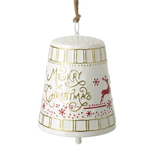 MERRY CHRISTMAS METAL BELL