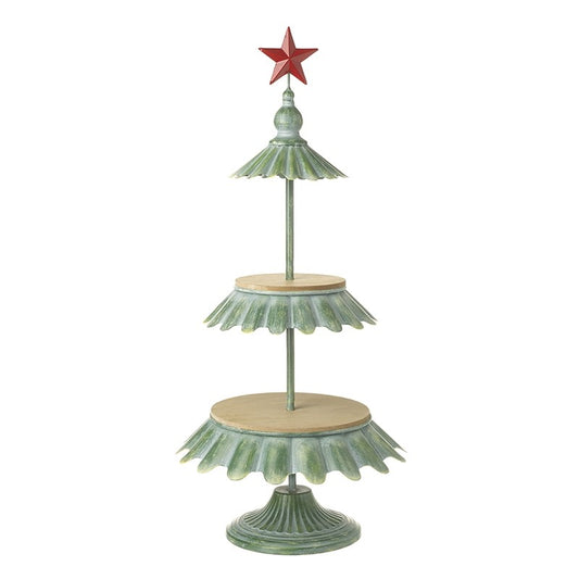 CAKE STAND DISPLAY CHRISTMAS TREE